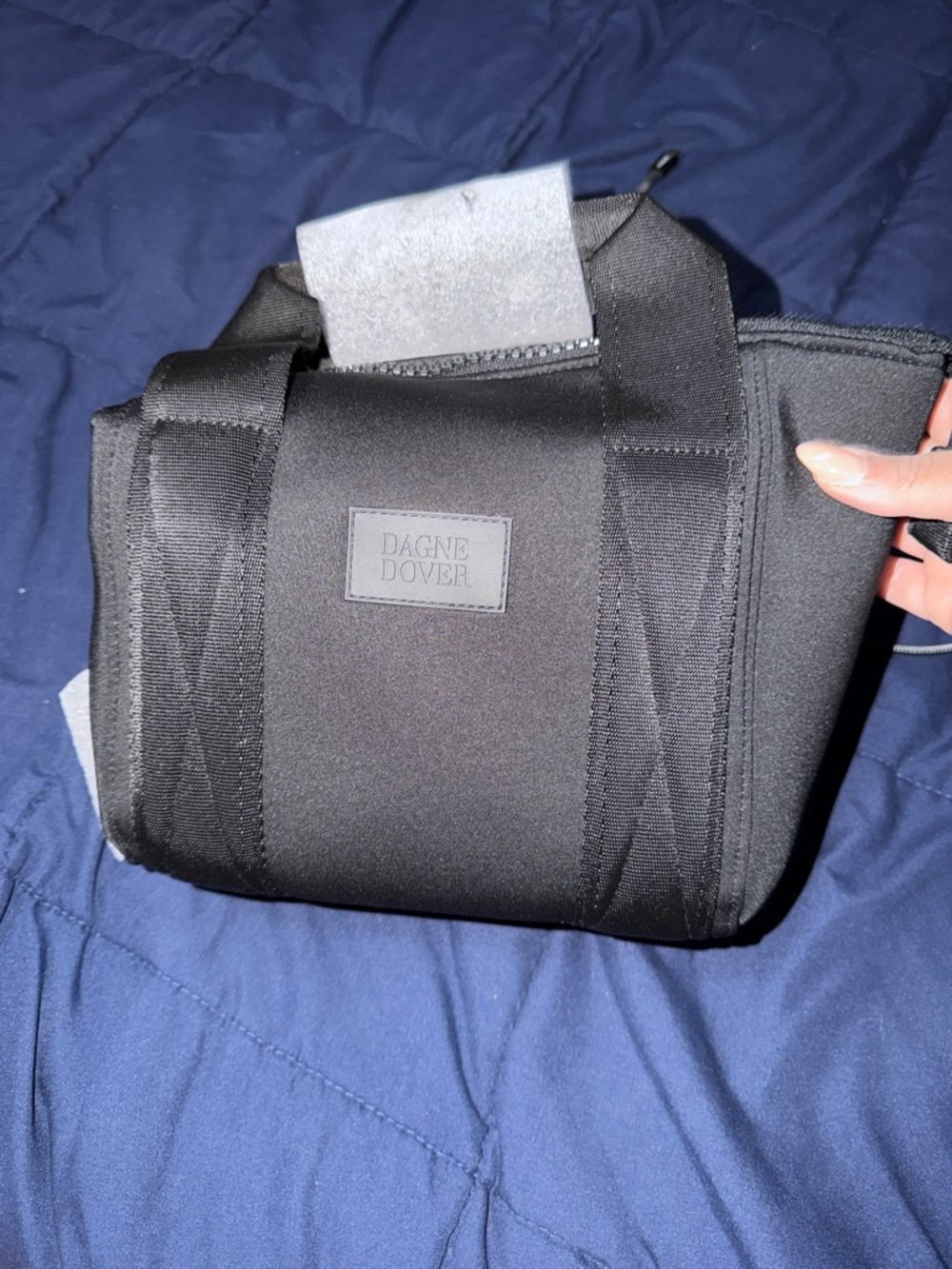 Dagne Dover  Black Neoprene Travel Organizer Bag - Picture 3 of 7